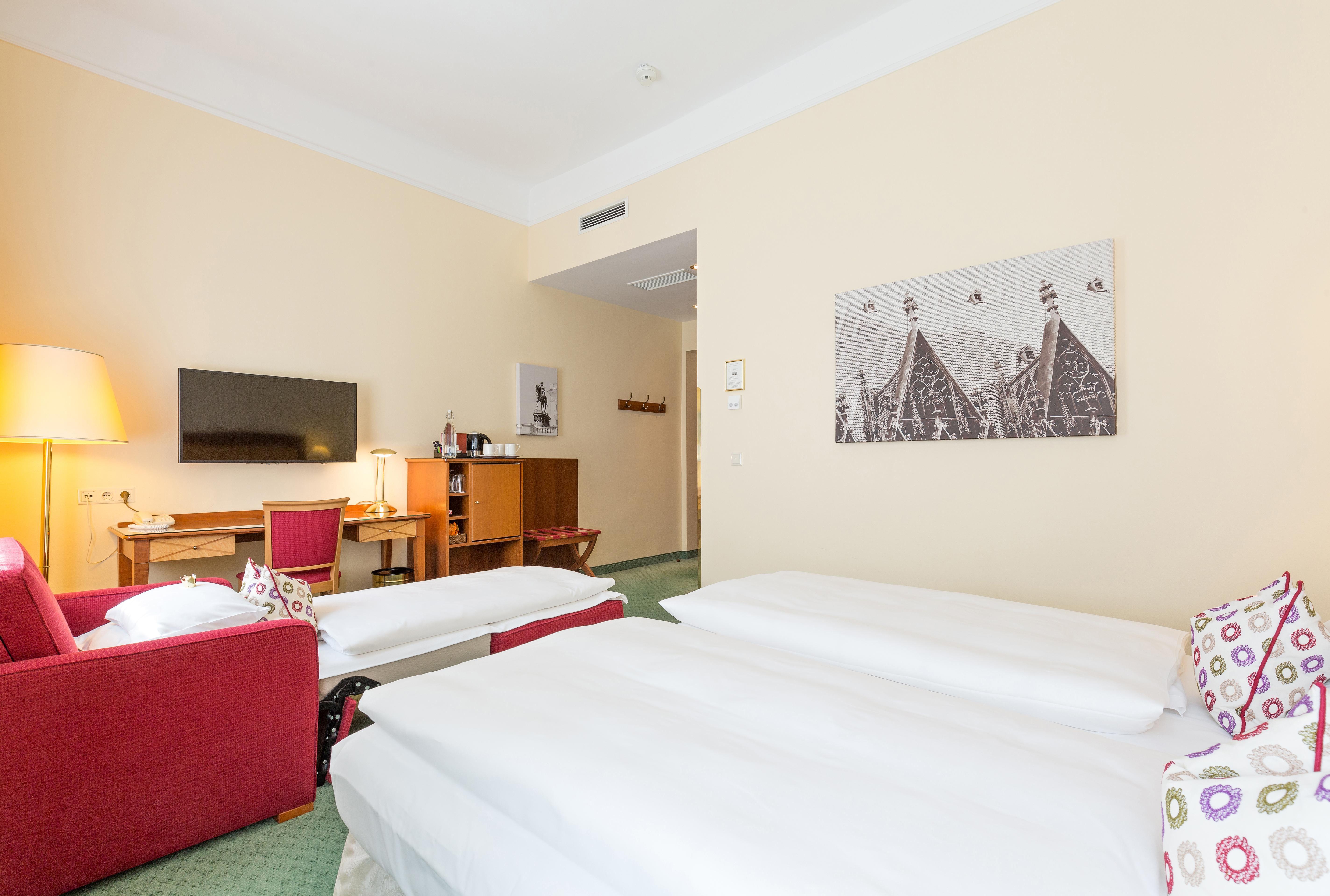 Hotel Kaiserhof Wien Exteriör bild